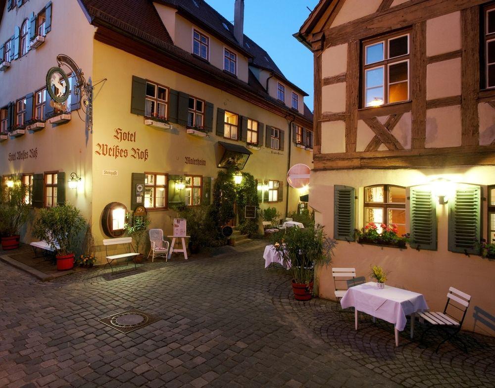 Hotel Weisses Ross Dinkelsbuehl Exterior photo